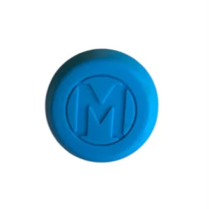 Rubberdop Molinari Cyaan