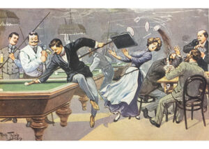 Poster "Falling Lady"