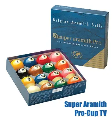Pool ballenset Aramith ® Pro Cup TV