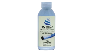 Longoni No Blue polish t.b.v houten topeind